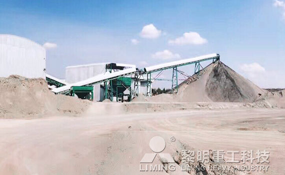 道路橋梁鐵路建設道渣石生產(chǎn)線
